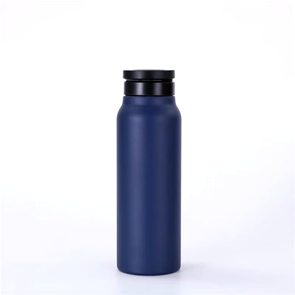 24Oz Stainless Steel Insulated Water Bottle with Magnetic Tripod Phone Holder for Sports Water Bottle Large Capacity Kettle